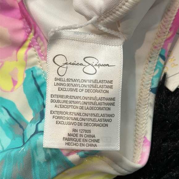 💜🌟 Jessica Simpson: Little Girls 2T One-Piece Swimsuit & Swim Shorts Set 💜🌟 - Picture 8 of 10